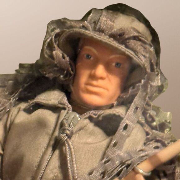 1997 G.I. Joe U.S. Marine Corps Sniper Limited Edition Articulated Action Figure - Picture 8 of 11